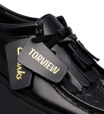 Clarks Sapatos Torview preto