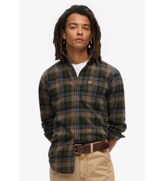 Superdry Zielona koszula Leñador