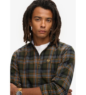 Superdry Zielona koszula Leñador