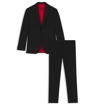 HUGO Arti-Hesten black suit