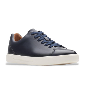 Clarks Baskets en cuir Un Costa Lace navy