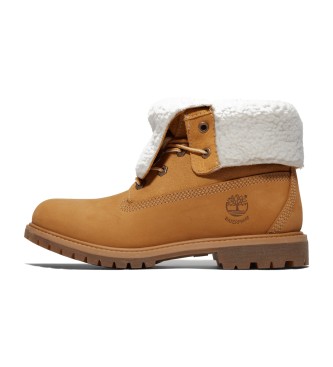 Timberland Authentiques bottines en cuir marron impermable
