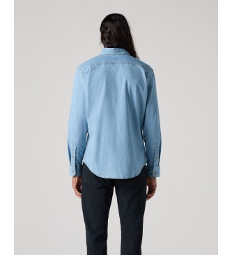 Levi's T-shirt Battery Housemark Slim Fit azul