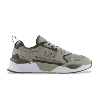 EA7 Ace Runner Novos sapatos verdes