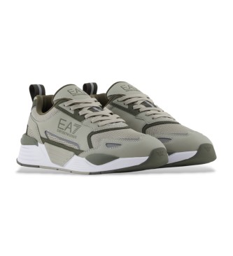 EA7 Ace Runner Novos sapatos verdes