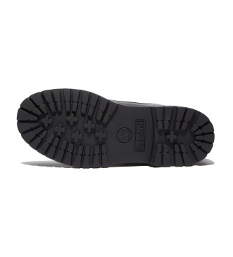 Timberland Botas de couro impermeáveis de 8 polegadas em preto