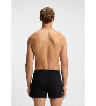 BOSS Set di 2 boxer in jersey nero