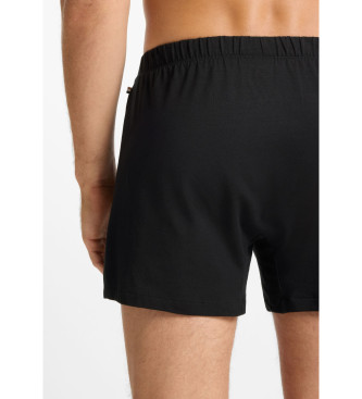 BOSS Set di 2 boxer in jersey nero
