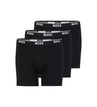 BOSS Pack 3 Cales boxer Power pretos