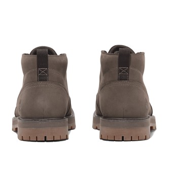 Timberland Britton Road brown waterproof mid-calf leather lace-up chukka boots