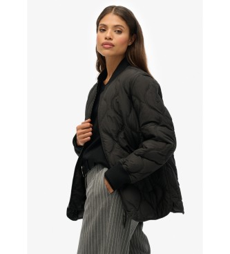 Superdry Short Quilted Liner Jacket black