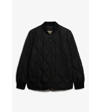 Superdry Short Quilted Liner Jacket black