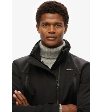 Superdry Chaqueta cortavientos sin capucha Ultimate negro