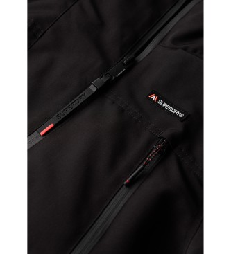 Superdry Chaqueta cortavientos sin capucha Ultimate negro