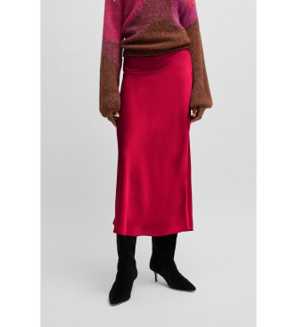BOSS Visos skirt red