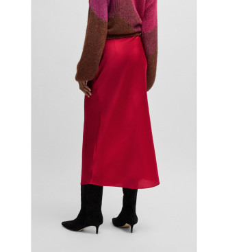 BOSS Visos skirt red