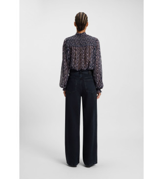BOSS Marlene HR 8.0 Navy Trousers