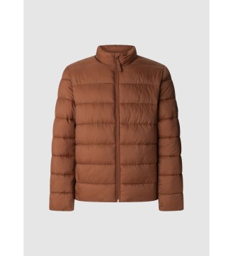 Pepe Jeans Kurtka puchowa czerwono-brązowa