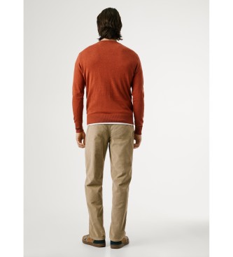 Pepe Jeans Roter Andre-Pullover