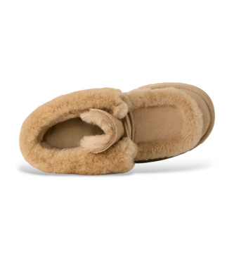UGG Bottines en cuir beige Esmee