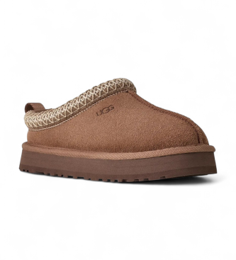 UGG Brun Tazz L�der Clogs