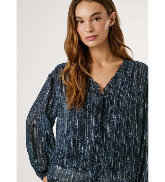 Pepe Jeans Mey Bluse blau