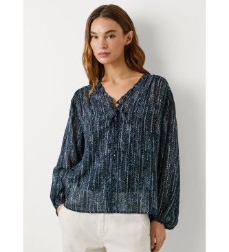 Pepe Jeans Mey Bluse blau