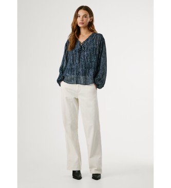 Pepe Jeans Mey Bluse blau