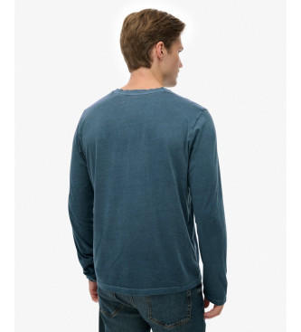 Superdry Klasična majica Essential mornarsko modra