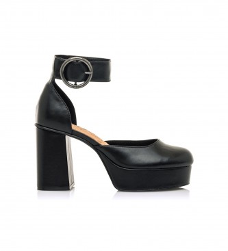 MTNG Sandali Sindy neri - Altezza tacco 9 cm -