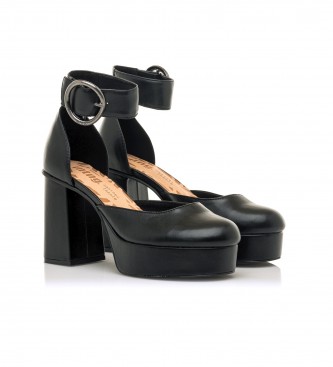 MTNG Sandali Sindy neri - Altezza tacco 9 cm -