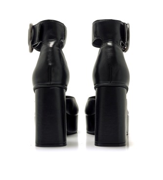 MTNG Sandali Sindy neri - Altezza tacco 9 cm -