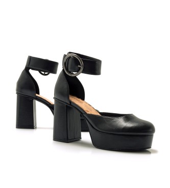 MTNG Sandali Sindy neri - Altezza tacco 9 cm -