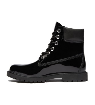 Timberland 6-Zoll Premium Lederstiefel Wasserdicht Schwarz