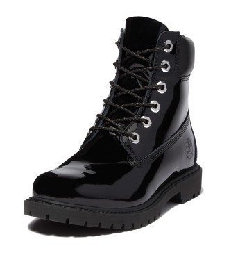 Timberland 6-Zoll Premium Lederstiefel Wasserdicht Schwarz