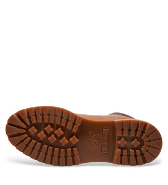 Timberland Premium 6 Inch Leather Ankle Boots Brown