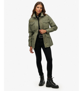Superdry Casaco de campo embelezado verde