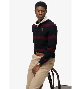 Superdry Vintage Athletic Eagle marine polo