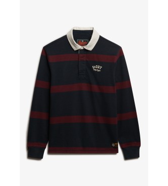 Superdry Vintage Athletic Eagle marine polo
