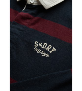 Superdry Vintage Athletic Eagle marine polo