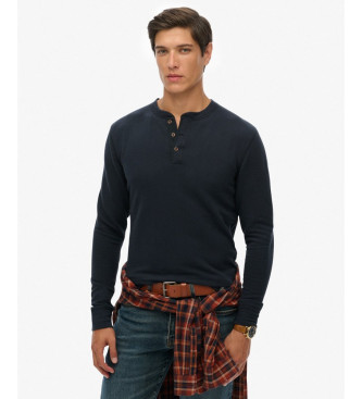 Superdry Merchant Store T-shirt Grandad marinbl