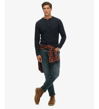 Superdry Merchant Store T-shirt Grandad marinbl