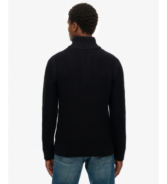 Superdry Camisola Jacob Cable azul-marinho