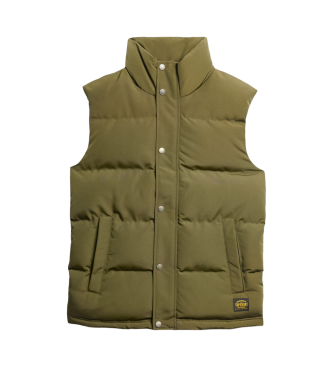 Superdry Colete sem capuz Everest verde