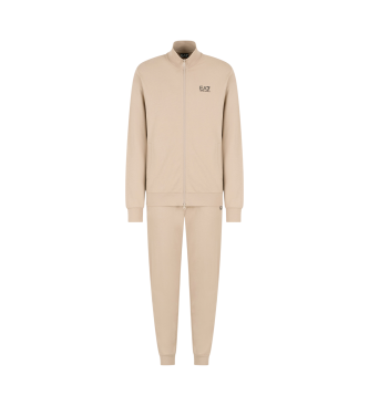 EA7 Tekaška oblačila bež barve