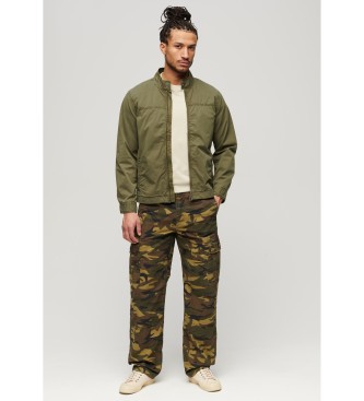 Superdry Casaco Harrington clssico verde