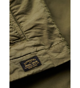 Superdry Casaco Harrington clssico verde