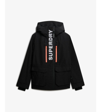 Superdry Chaqueta Ultimate Freestyle Ski negro