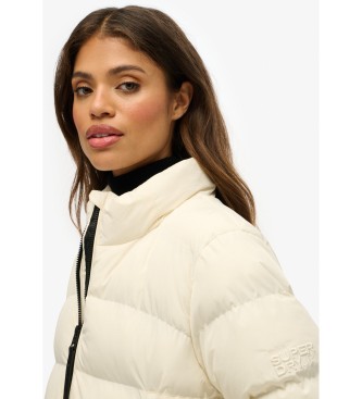 Superdry Chaqueta Sports Puffer blanco roto