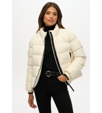Superdry Chaqueta Sports Puffer blanco roto